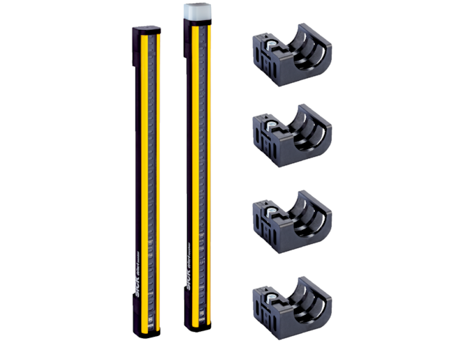 Sick UNIV DETEC4 KIT 450 MM, 14 MM W/ LED Safety Light Curtain